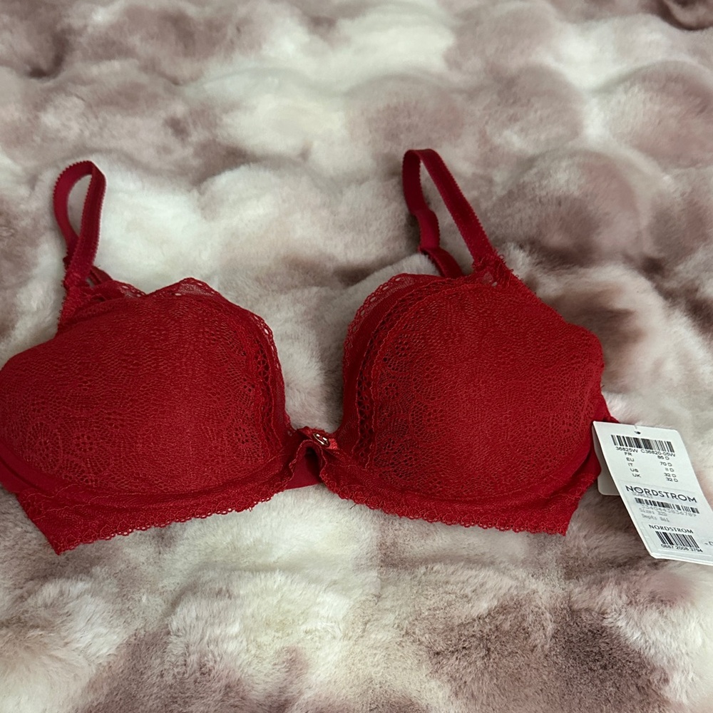 Nordstrom Scarlet Lace Bra